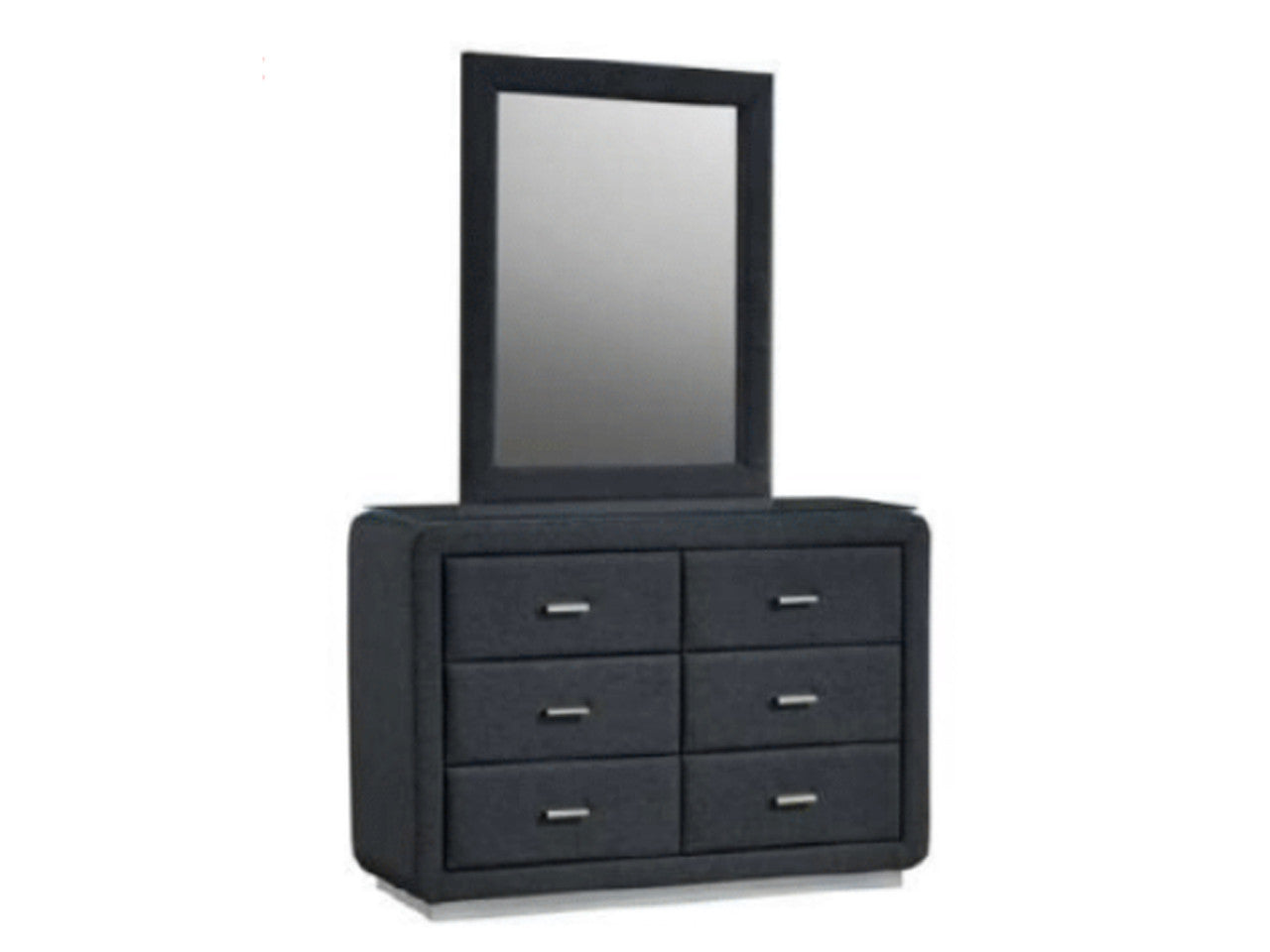 WARRIMOO DRESSING TABLE WITH MIRROR (NO TOP GLASS) - ASSORTED COLOURS