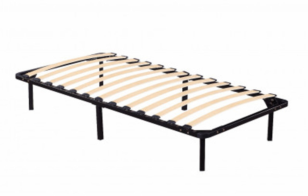 SINGLE DUBLIN METAL BED FRAME - BLACK