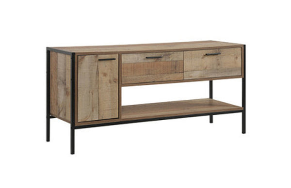DYNIE TV CABINET ENTERTAINMENT UNIT - OAK