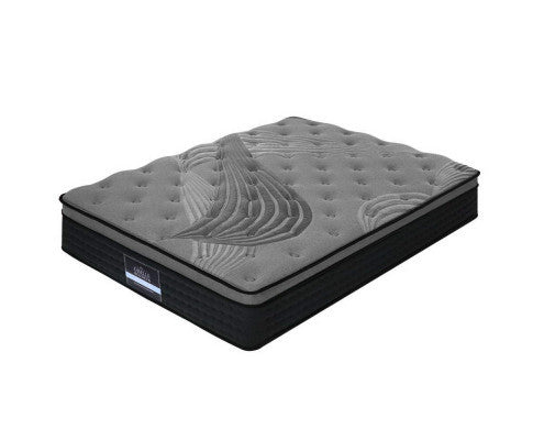 DOUBLE DAYTON PLUSH EURO TOP POCKET SPRING MATTRESS - MEDIUM FIRM