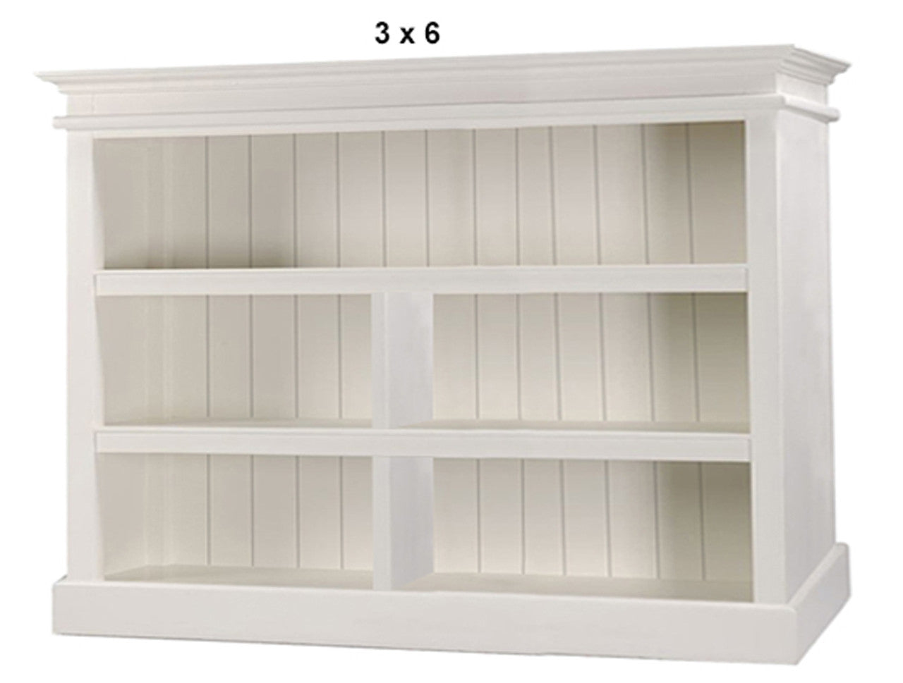 DARIA (AUSSIE MADE) LOWLINE BOOKCASE COLLECTION - ASSORTED PAINTED COLOURS - STARTING FROM $849