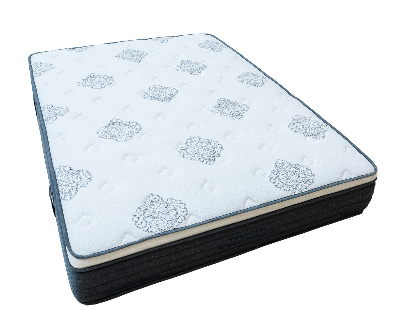KING SINGLE DREAM CLOUD POCKET SPRING URO TOP MATTRESS WITH MEMORY WITH 360 FOAM BOX EDGE SUPPORT BORDER MATTRESS - MEDIUM