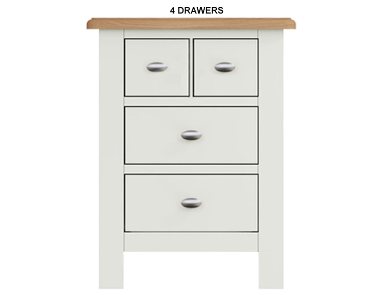 EMMETT (AUSSIE MADE) BEDSIDE TABLE WITH BLOCK LEG COLLECTION - ASSORTED STAINED / PAINTED COLOURS - STARTING FROM $399