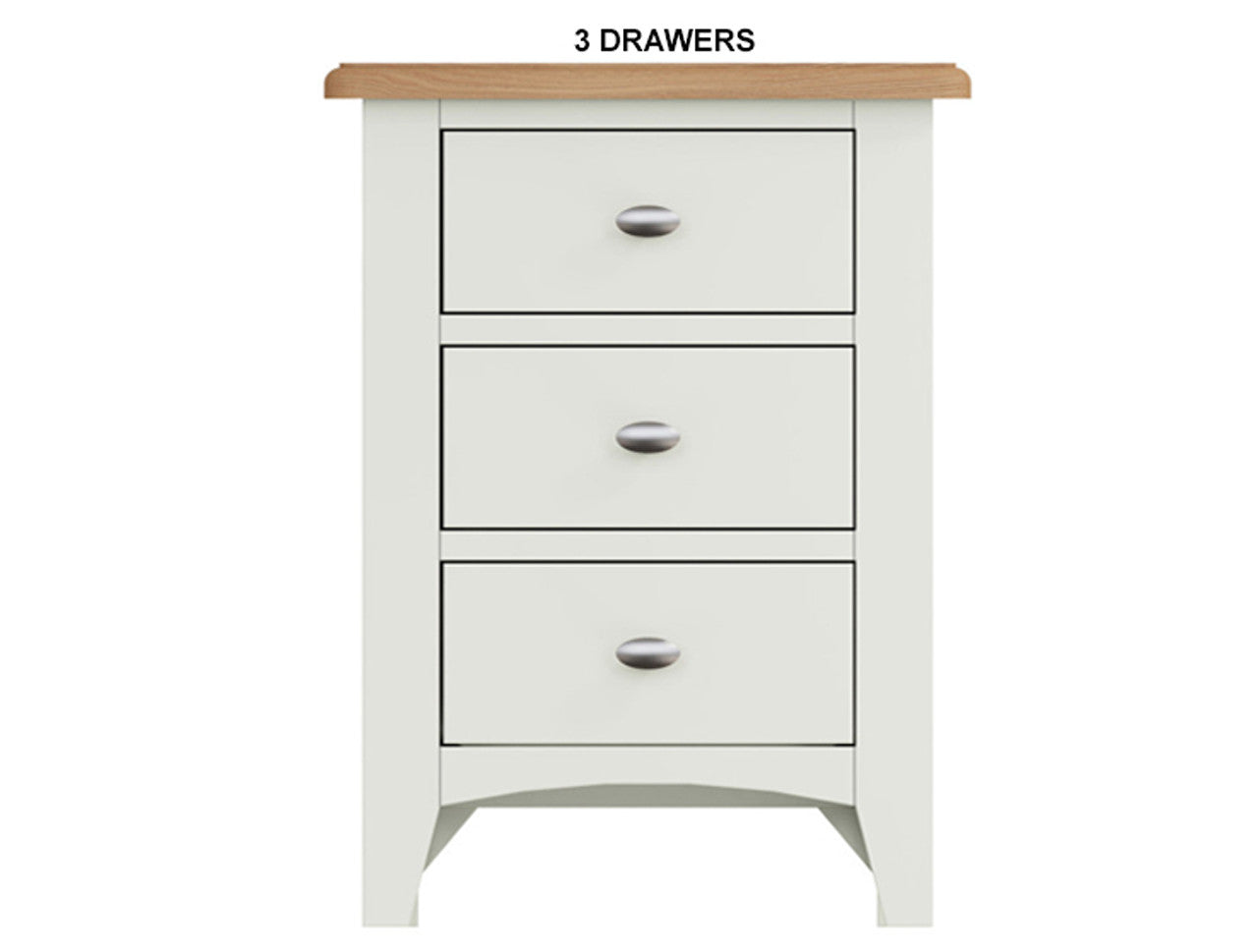 EMMETT (AUSSIE MADE) BEDSIDE TABLE WITH MANILLA LEG COLLECTION - ASSORTED STAINED / PAINTED COLOURS - STARTING FROM $399