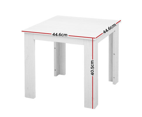 SERVIDA OUTDOOR SIDE TABLE - WHITE