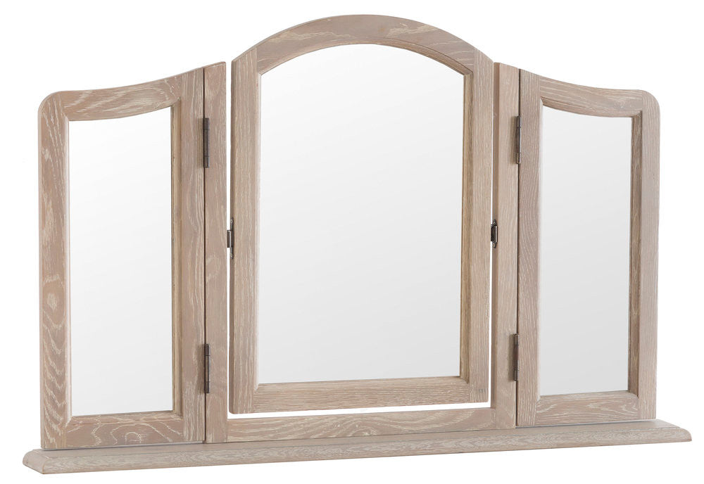 FABIAN TRINKET MIRROR (FR- TM) - NATURAL
