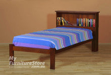 KING SINGLE SKY (AUSSIE MADE) BOOKEND BED - ASSORTED COLOURS