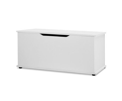 RAELIAN BLANKET BOX OTTOMAN STORAGE - 400(H) x 920(D) - WHITE