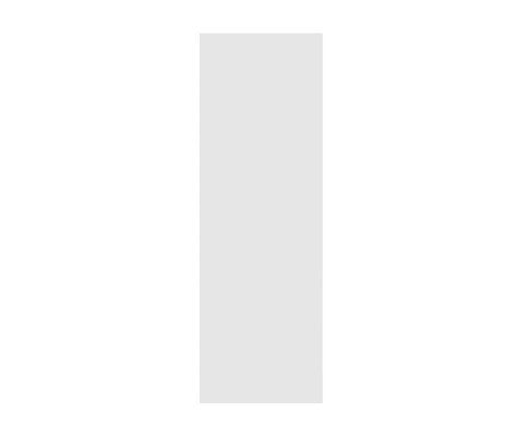 HAMILTON 3 TIER SHOE CABINET - HIGH GLOSS WHITE