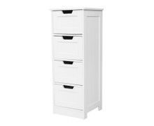 RAELIAN 5 DRAWER STORAGE CABINET - WHITE