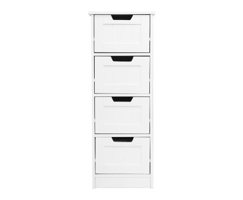RAELIAN 5 DRAWER STORAGE CABINET - WHITE