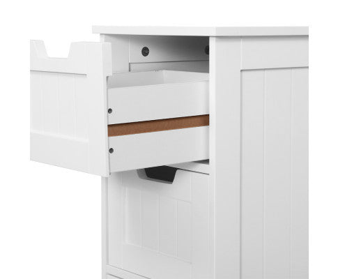 RAELIAN 5 DRAWER STORAGE CABINET - WHITE