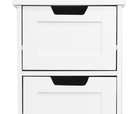 RAELIAN 5 DRAWER STORAGE CABINET - WHITE