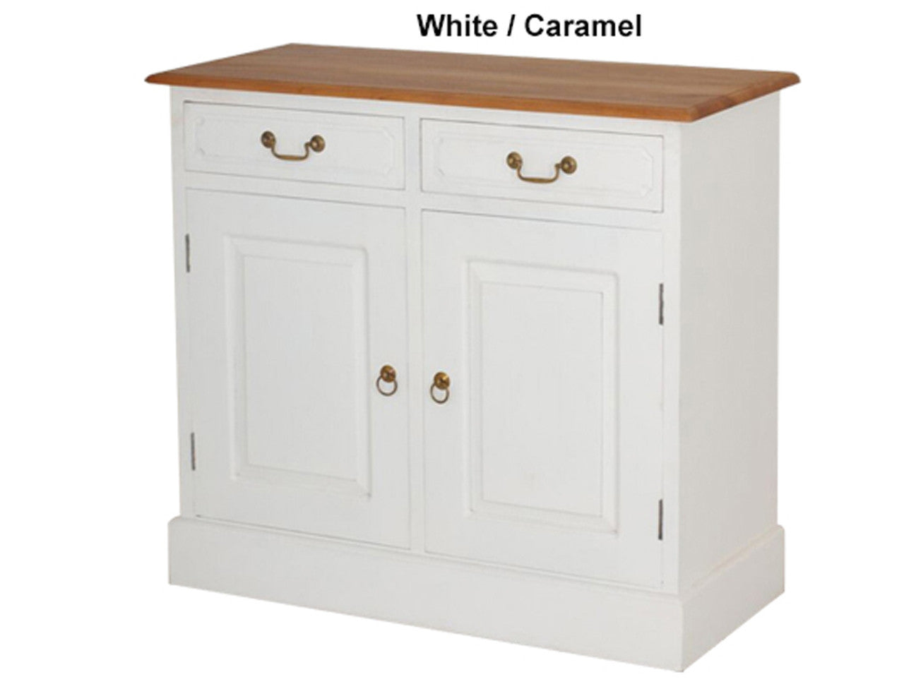 FLINT 2 DOOR DRAWER BUFFET - 900(H) x 1000(W) x 450(D) - ASSORTED COLOURS