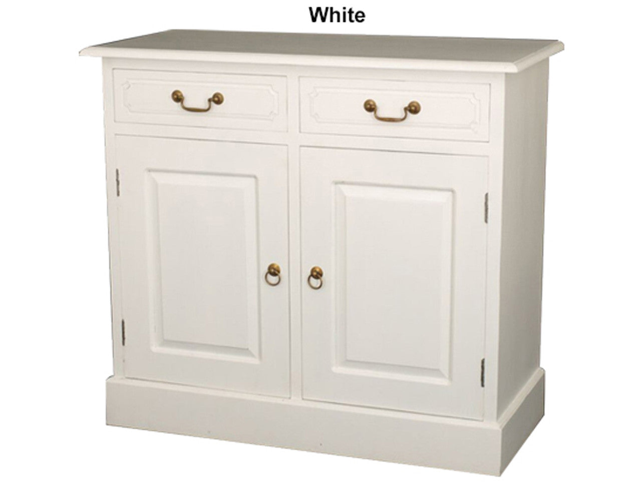 FLINT 2 DOOR DRAWER BUFFET - 900(H) x 1000(W) x 450(D) - ASSORTED COLOURS