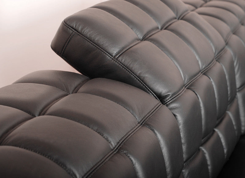 AVIANNA (G1056) 1 SEATER + 2 SEATER + 3 SEATER LEATHER/ETTE COMBINATION CORNER LOUNGE SUITE WITH OTTOMAN - ASSORTED COLOURS
