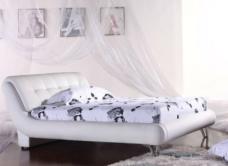 QUEEN (G894#) LEATHERETTE BED - ASSORTED COLOURS AVAILABLE