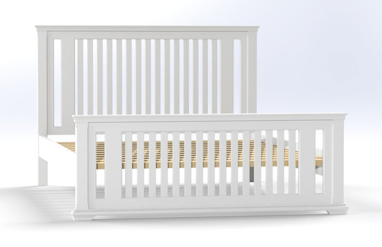 KING GAINESVILLE (CUSTOM MADE) BED - ASSORTED COLOURS