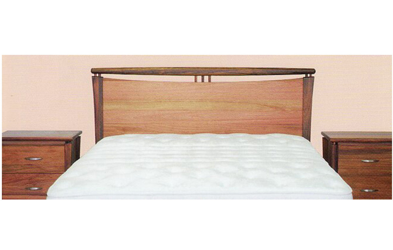 GLENDALE KING BEDHEAD - BED HEIGHT 1100(H) - BLACKWOOD