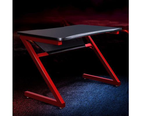 GRIFFON GAMING DESK - BLACK & RED