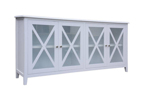 HEREFORD 4 DOOR BUFFET 1800(W) - WHITE