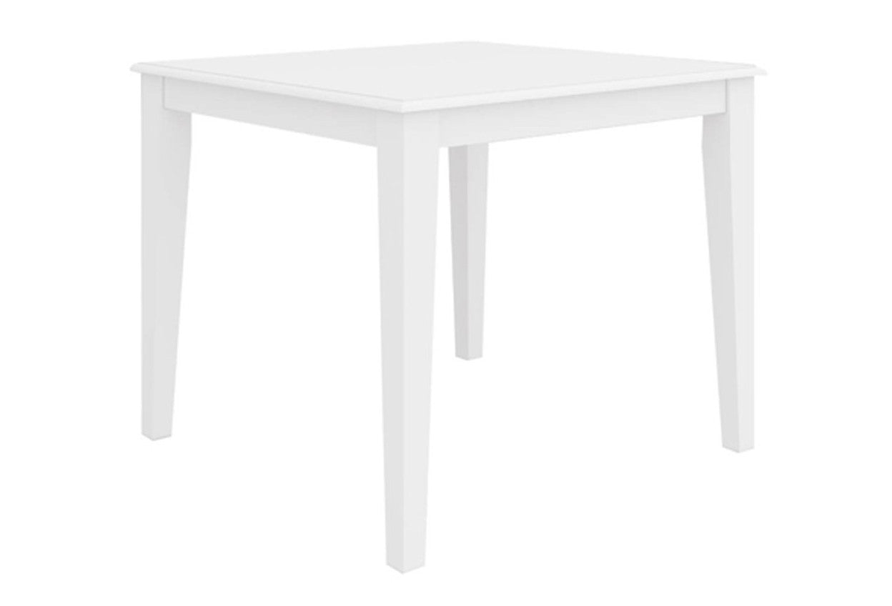 HEREFORD SQUARE DINING TABLE 1000(L) X 1000(W) - WHITE