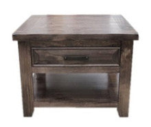 PINELANDS LAMP TABLE (HTGLT) - GREYWASH OR WALNUT