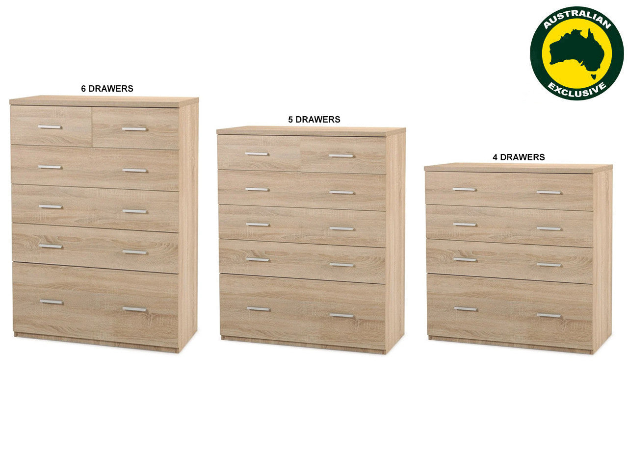 HUGO (AUSSIE MADE) TALLBOY COLLECTION - ASSORTED STAINED COLOURS - STARTING FROM $799