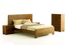 QUEEN BROOKLYN BED - RUSTIC