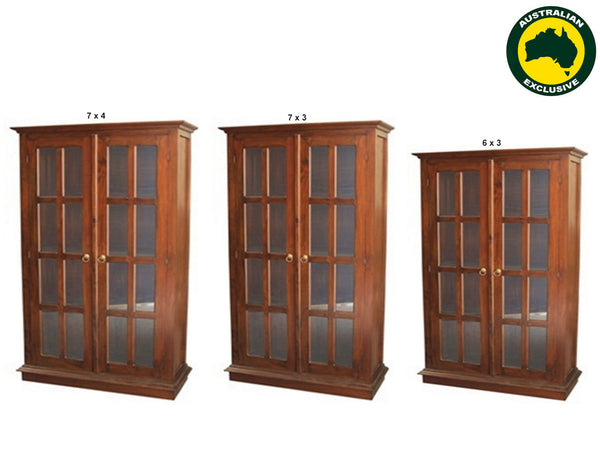 IRENE (AUSSIE MADE) LIBRARY CABINET COLLECTION - ASSORTED COLOURS