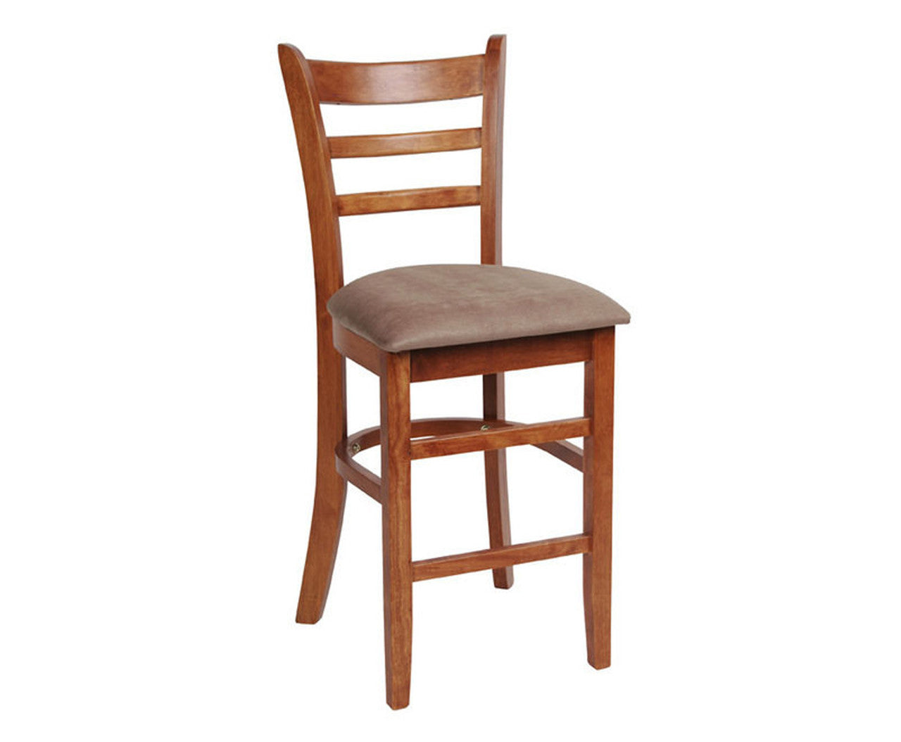 JAGUAR BAR STOOL (JAG B S 1PA) - SEAT -730(H) - ANTIQUE OAK / MOCHA SEAT