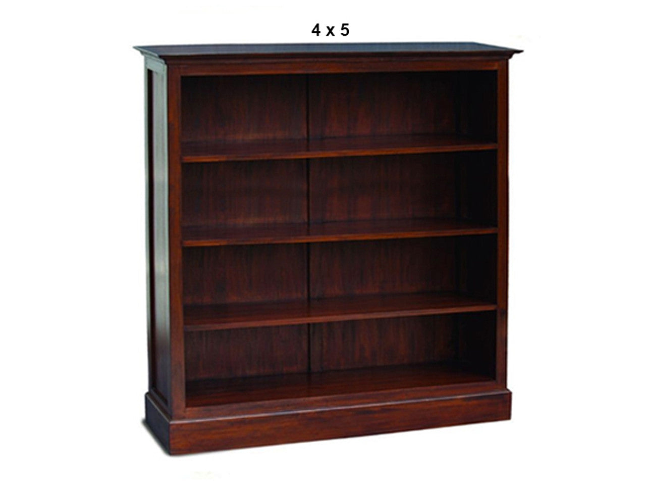 JULIAN (Aussie Made) LOWLINE BOOKCASE COLLECTION - TASSIE OAK COMBINATION - ASSORTED STAINED COLOURS - STARTING FROM $899