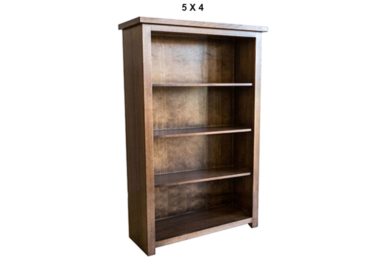 JACKIE (AUSSIE MADE) LOWLINE BOOKCASE COLLECTION - TASMANIA OAK COMBINATION - ASSORTED STAINED COLOURS - STARTING FROM $699