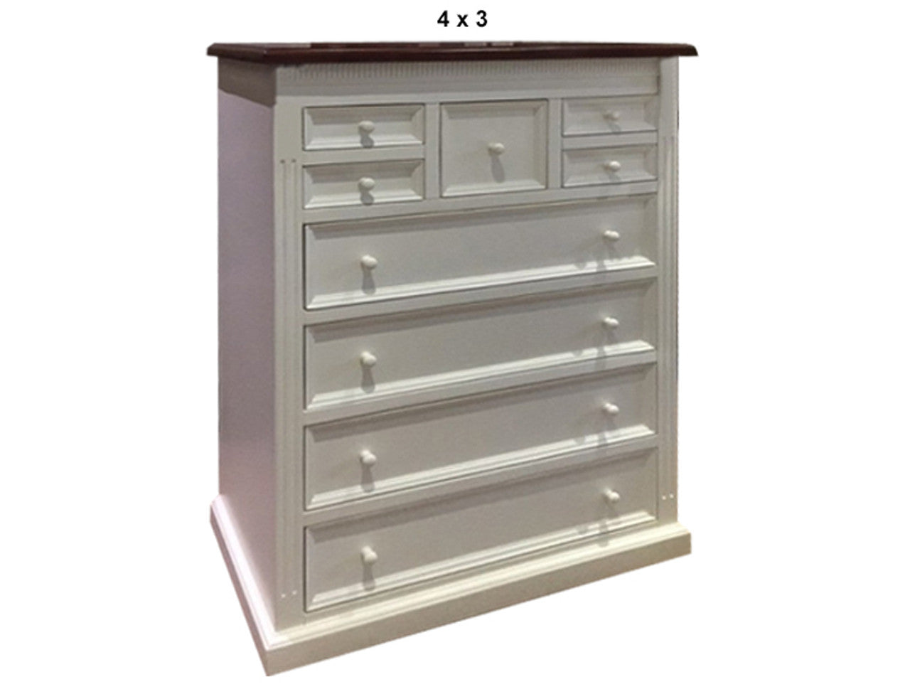 JANE (AUSSIE MADE) TALLBOY COLLECTION - ASSORTED STAINED / PAINTED COLOURS - STARTING FROM $1399