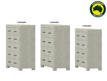 JUDDS (AUSSIE MADE) TALLBOY COLLECTION - ASSORTED STAINED COLOURS - STARTING FROM $799