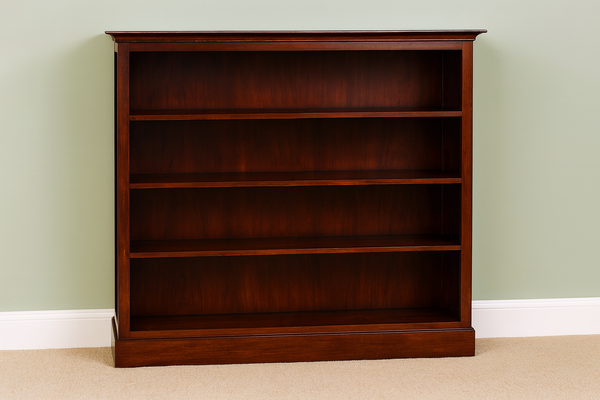 JULIAN (Aussie Made) LOWLINE BOOKCASE COLLECTION - ASSORTED STAINED COLOURS