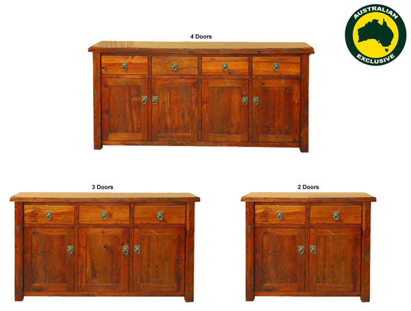 KIMBERLEY (AUSSIE MADE) BUFFET COLLECTION - ASSORTED STAINED COLOURS