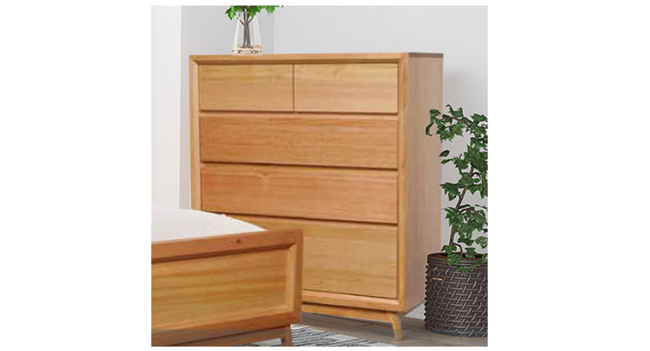 BERKELEY KING 4 PIECE (TALLBOY) BEDROOM SUITE - AS PICTURED