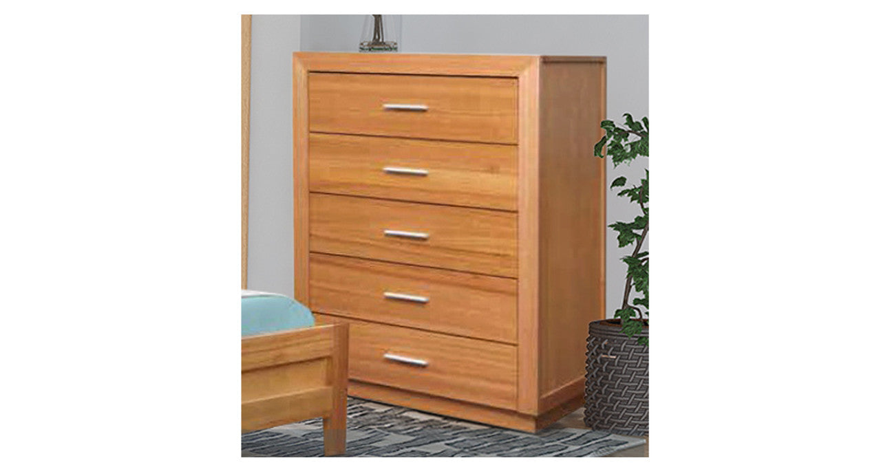 ALAMEDA KING 4 PIECE (TALLBOY) BEDROOM SUITE - AS PICTURED