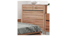 ARKANSAS 6 DRAWER SPLIT TOP TALLBOY - AS PICTURED