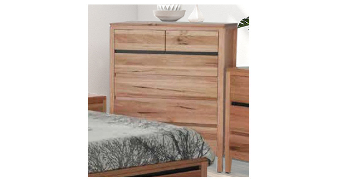 ARKANSAS KING 4 PIECE (TALLBOY) BEDROOM SUITE - AS PICTURED