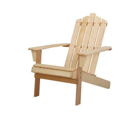HADLEY OUTDOOR LOUNGE CHAIR - LIGHT WOOD