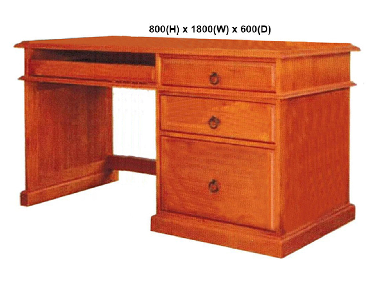 LARA (AUSSIE MADE) DESK COLLECTION - ASSORTED STAINED COLOURS - STARTING FROM $1399