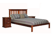 QUEEN MOREWELL BED FRAME - ROUGH SAWN