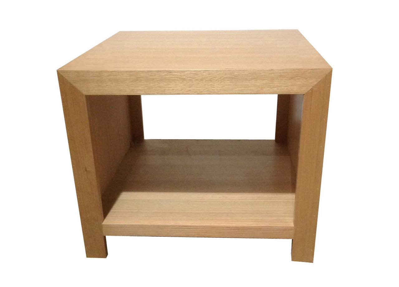 MORGAN (AUSSIE MADE) SIDE/LAMP TABLE - TASSIE OAK - ASSORTED COLOURS