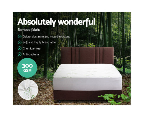 AUDREI KING SIZE BAMBOO MATTRESS PROTECTOR (300GSM)