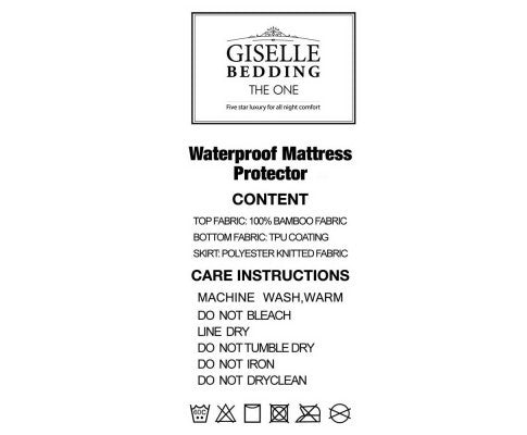 AUDREI KING SIZE BAMBOO MATTRESS PROTECTOR (300GSM)