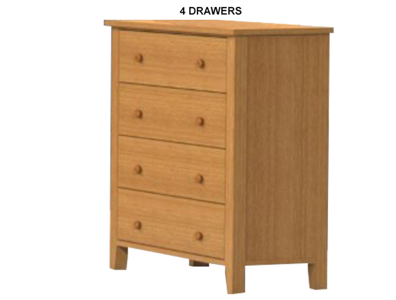 MANILLA (AUSSIE MADE) TALLBOY WITH FLUSH INTENAL DRAWERS COLLECTION - TASSIE OAK COMBINATION - ASSORTED STAINED COLOURS - STARTING FROM $1399