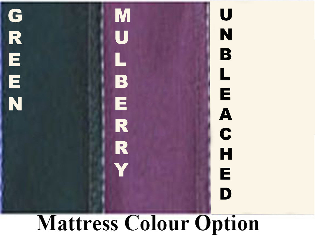 DOUBLE FUTON (AUSSIE MADE) CRUMB FOAM MATTRESS (FELT TUFT DESIGN) - ASSORTED COLOURS - GENTLY FIRM