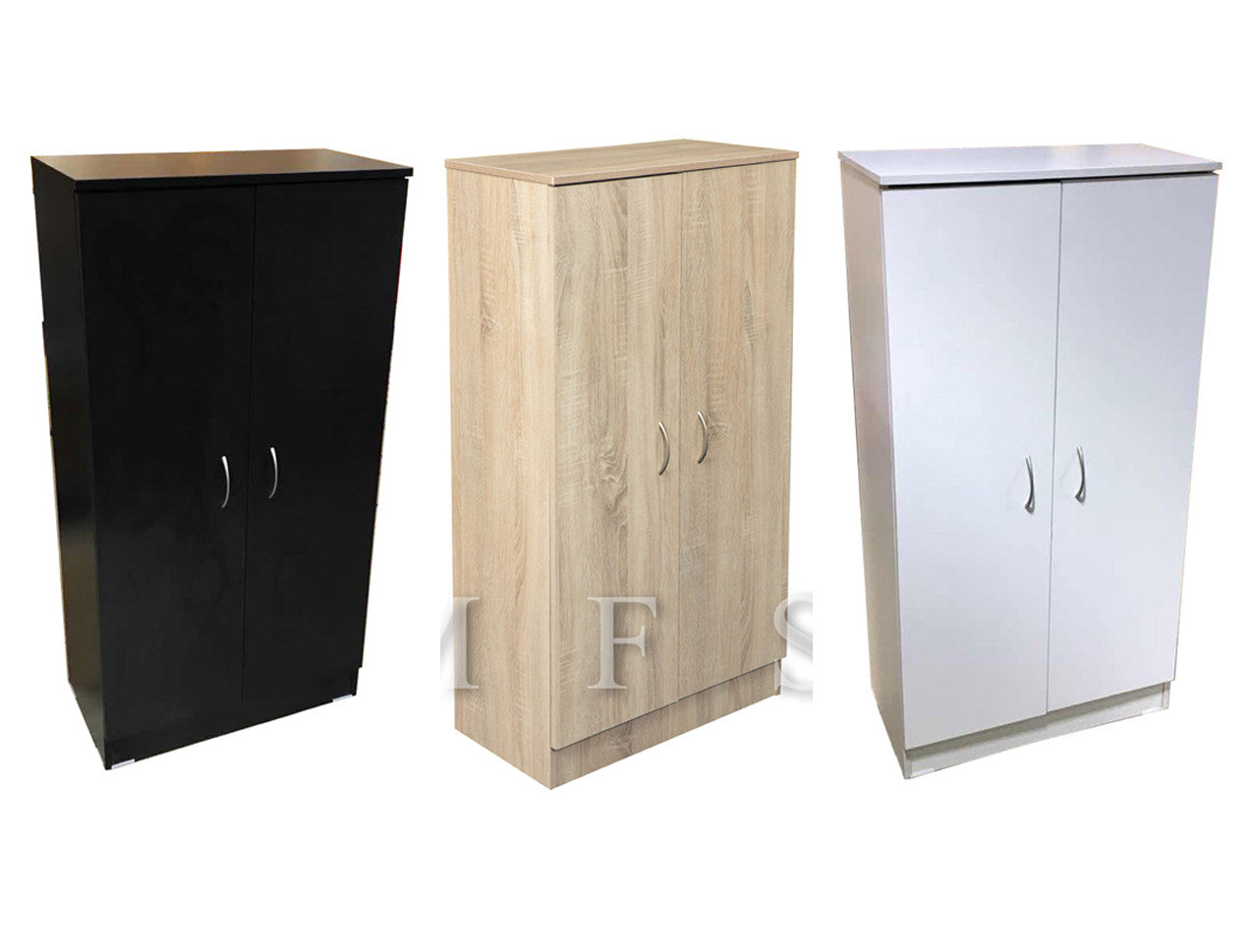 MISSION SHOE CABINET 1200(H) x 610(W) - ASSORTED COLOURS